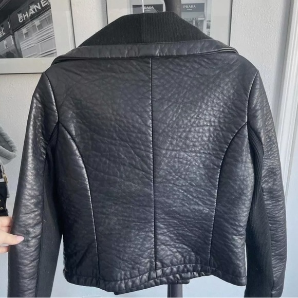 Urban Outfitters Vegan Leather Jacket - Picture 2 of 2